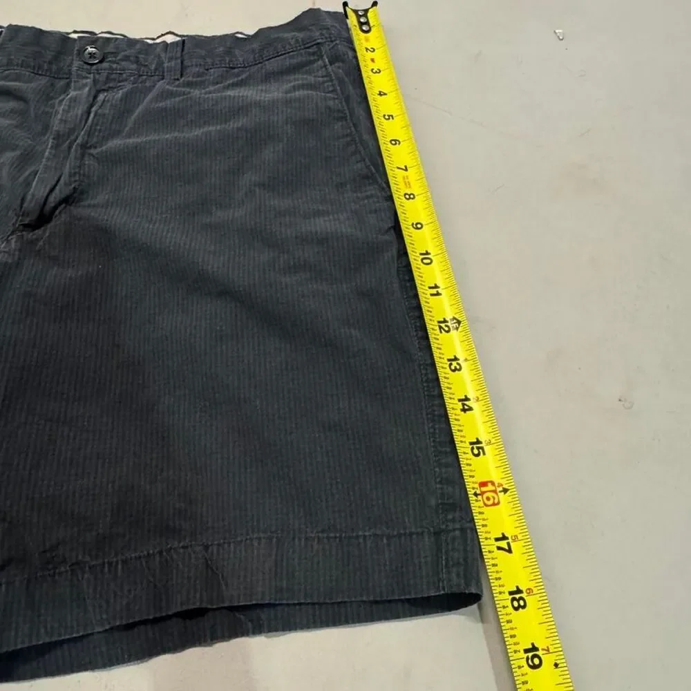 Banana-republic Men's Black and Grey Shorts